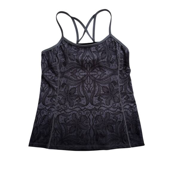 ATHLETA HARMONIOUS STRAPPY YOGA TANK CRISS CROSS TOP WOMEN SIZE SMALL - Picture 3 of 12